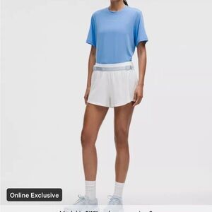 Lululemon Athletica Light Blue Runner's Tee